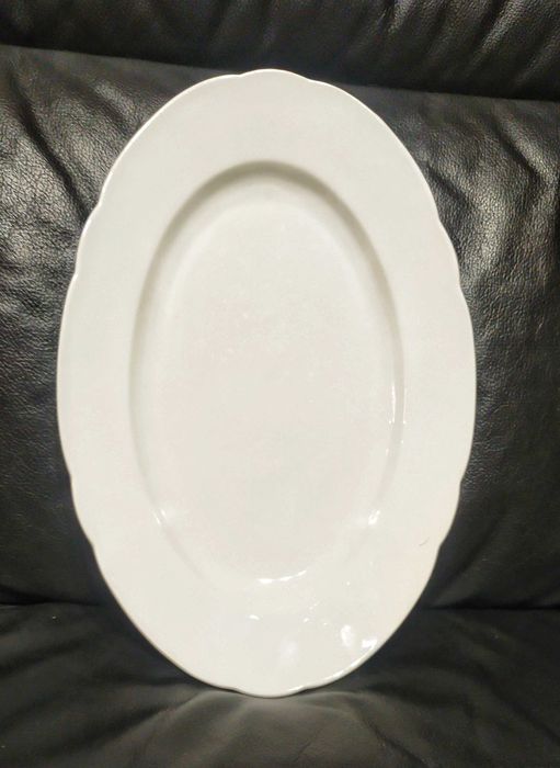 Piękny, elegancki półmisek Ćmielów do serwowania porcelana