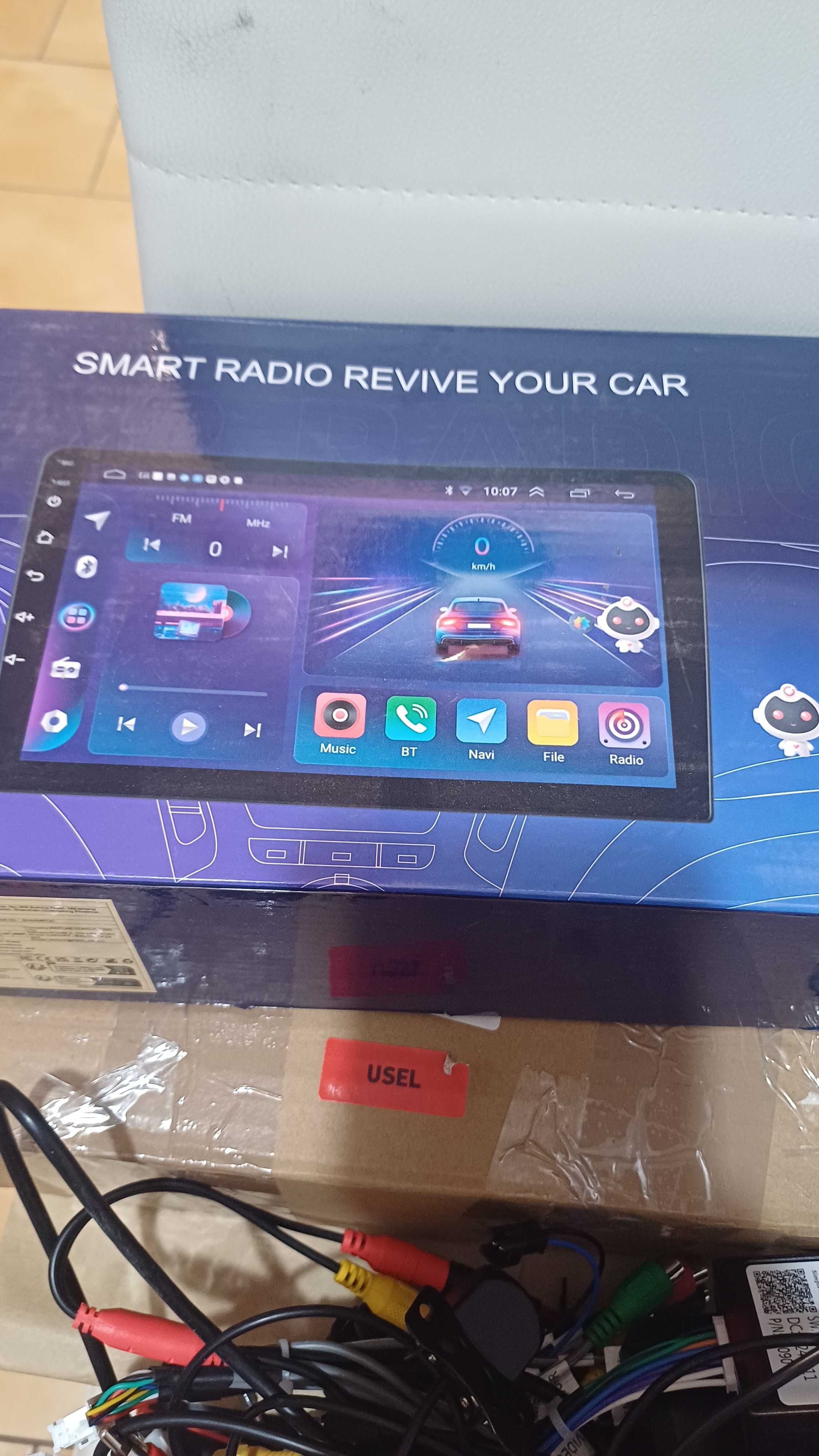 RADIO ANDROID NAWIGACJA 9 CALI Android 2-DIN (2+64GB) Apple CarPlay.