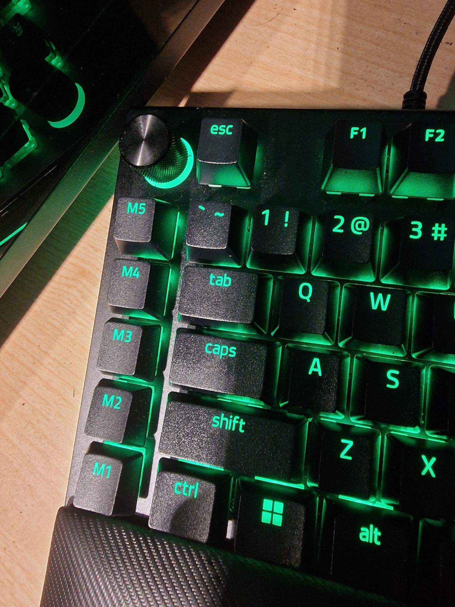 Razer Blackwidow v4 PRO Green Switch