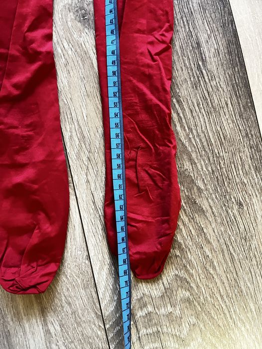 Czerwone kobiece rajstopy Calzedonia S