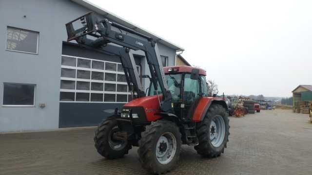 Traktor CASE MX 100 C z ładowaczem czołowym QUICKE Q 46