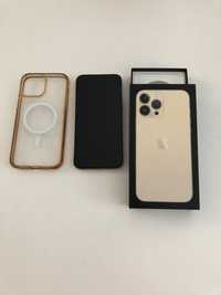 iPhone 13 pro max gold stan idealny etui i szyba w komplecie