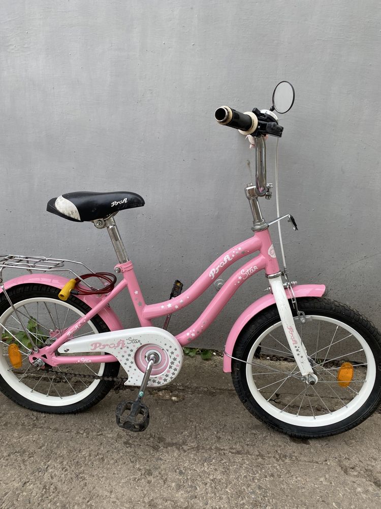 Велосипед для дівчинки на вік 4-8 років
