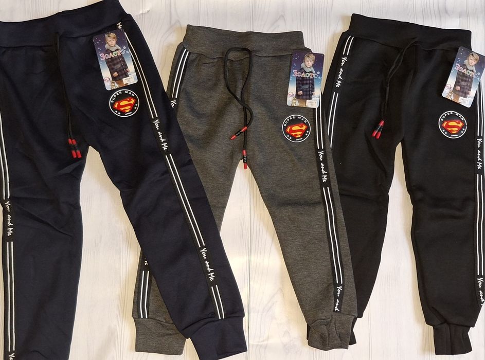 Теплі зимові штани на хутрі 3-8 років