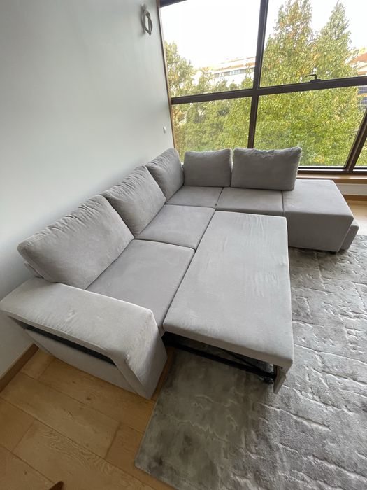 Sofá de canto com chaise longue