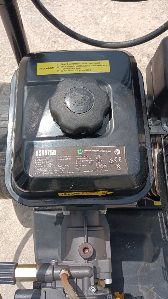 Lavadora Alta Pressão a gasolina