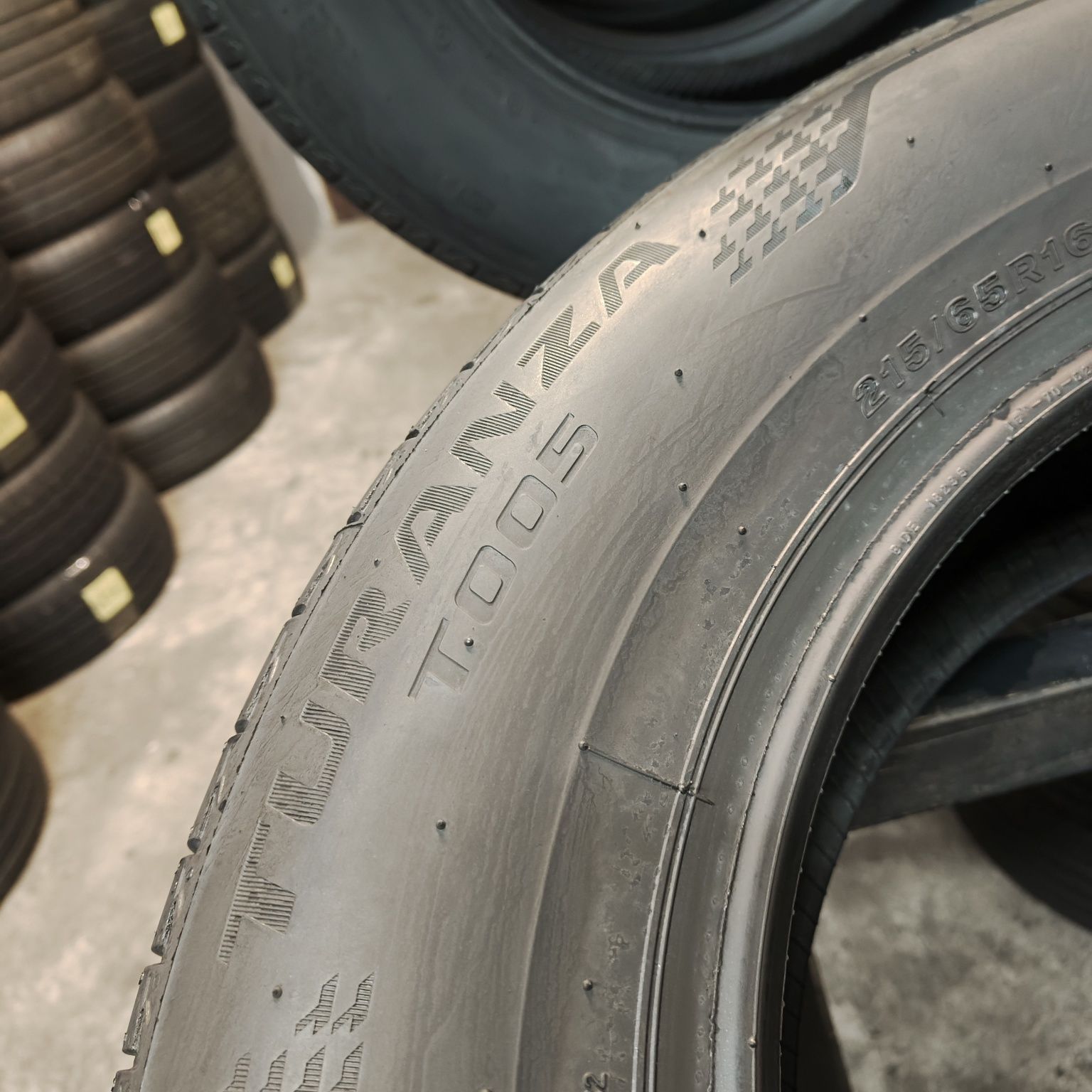 215/65/16 Sprzedam komplet opon letnich Bridgestone