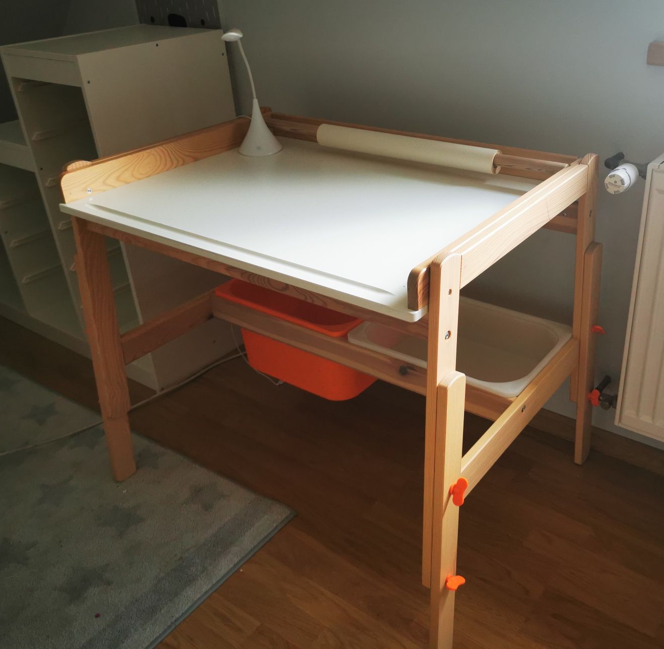 Biurko regulowane IKEA