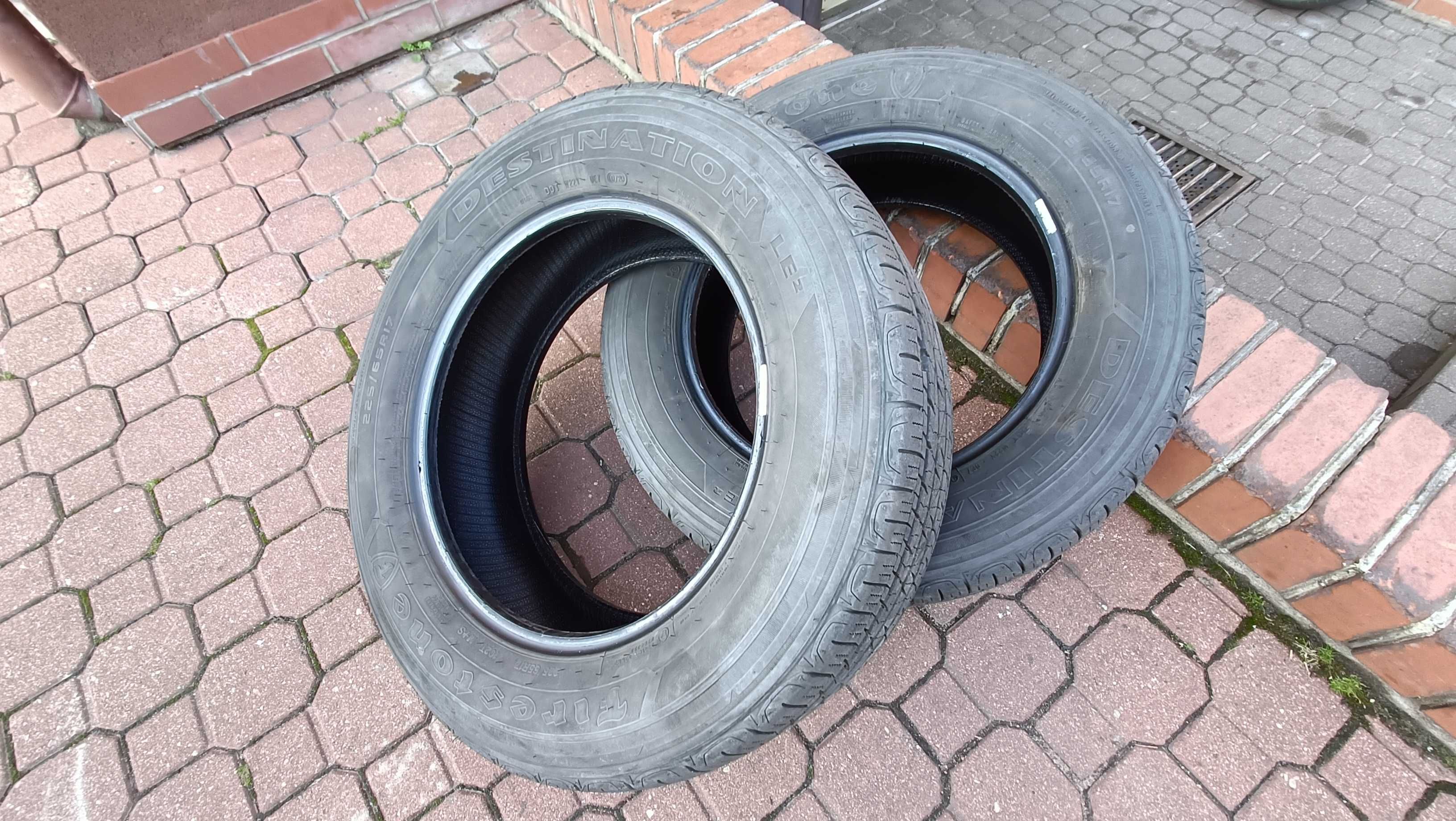 Opony wielosezonowe Jak nowe! FIRESTONE DESTINATION LE2 225/65 R17