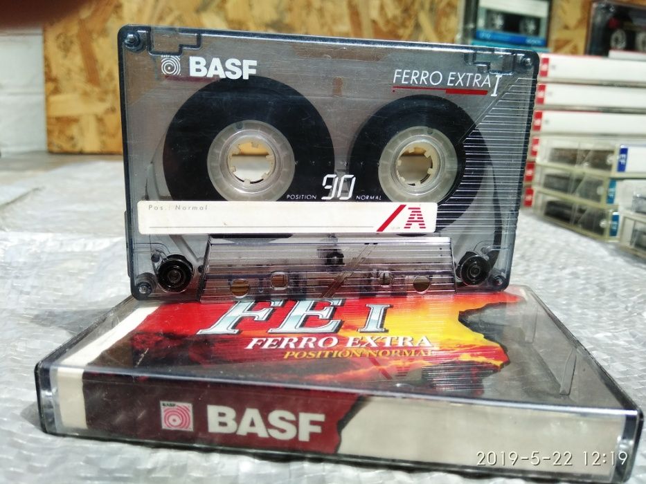 Аудіо касети 90 хв TDK SONY BASF