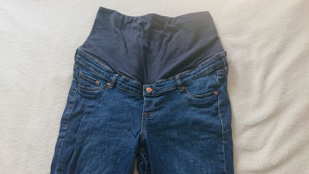 Jeansy ciążowe  rozmiar L