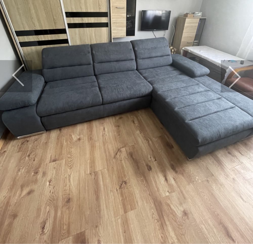 Narożnik z funkcją spania, sofa, кутовий диван з функцією сну