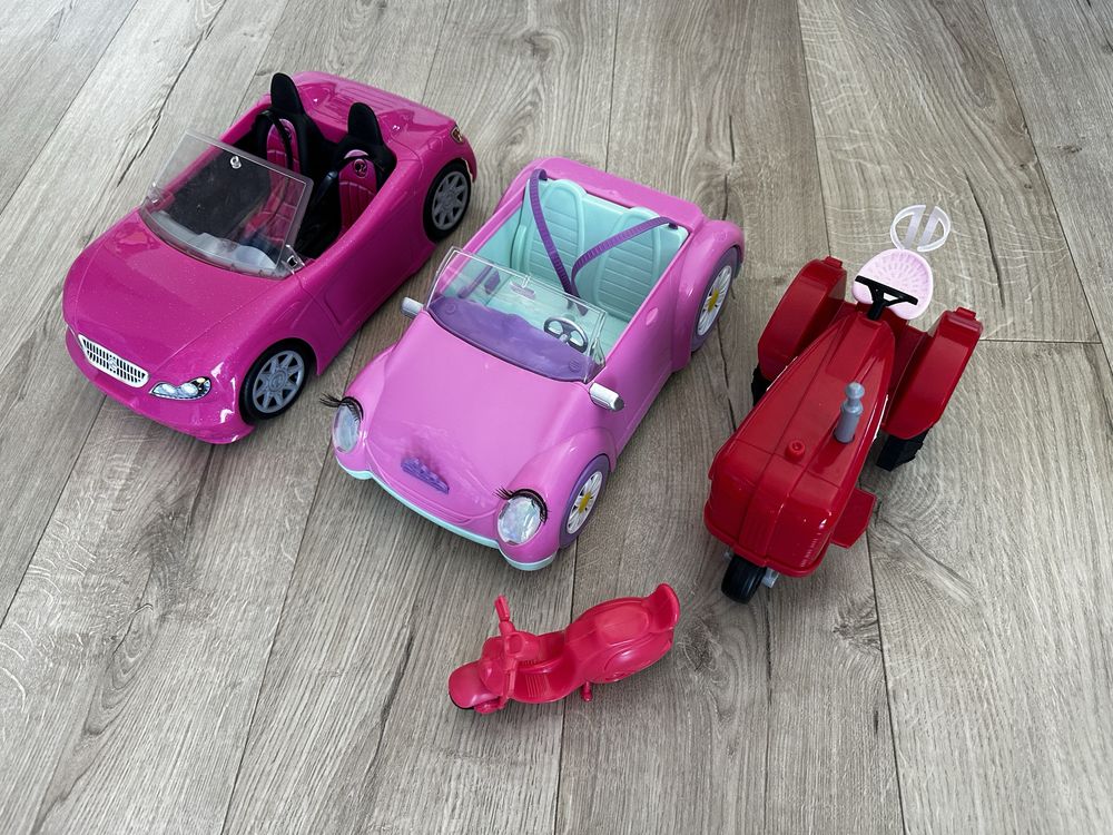 Zestaw pojazdów dla Barbie