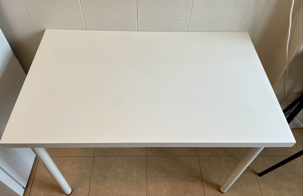 Secretária/mesa de apoio, branca - IKEA