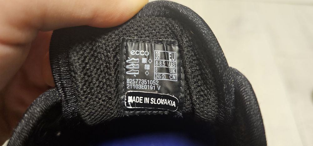 Ecco Terracruise sneakersy trekingowe rozmiar 39 wkładka 25,5cm