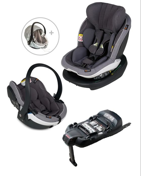 BeSafe Foteliki Izi Go Modular X2 Izi Modular X1 z bazą funkcja leżeni