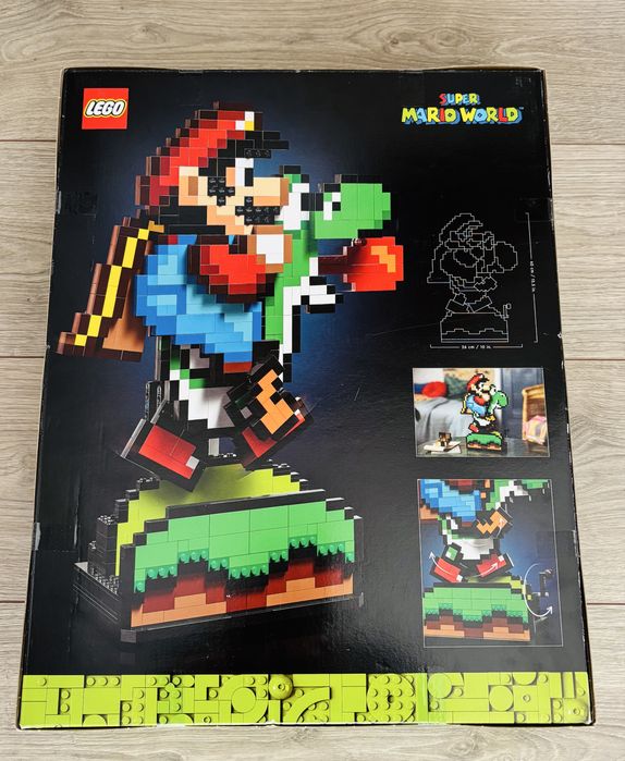 Lego Super Mario World Mario & Yoshi NOVO