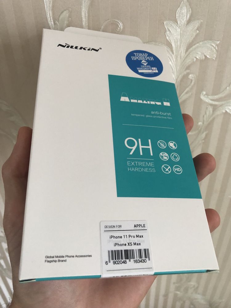 Захисне скло Nillkin 9H Iphone 11 Pro Max, XS Max