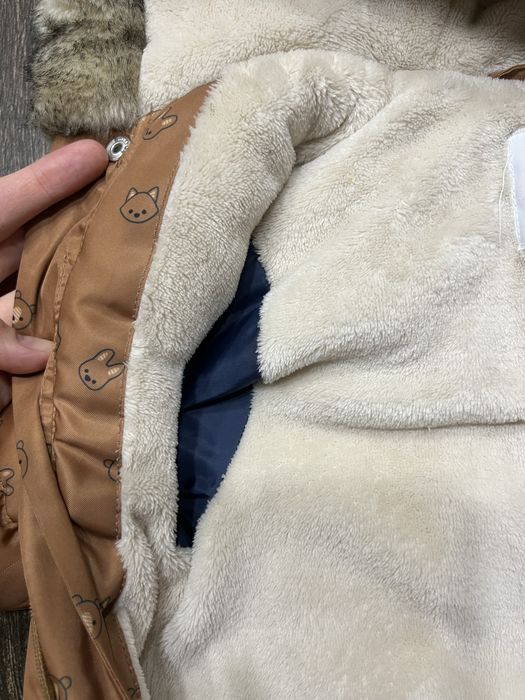 Дитячий зимовий комбінезон 74/80