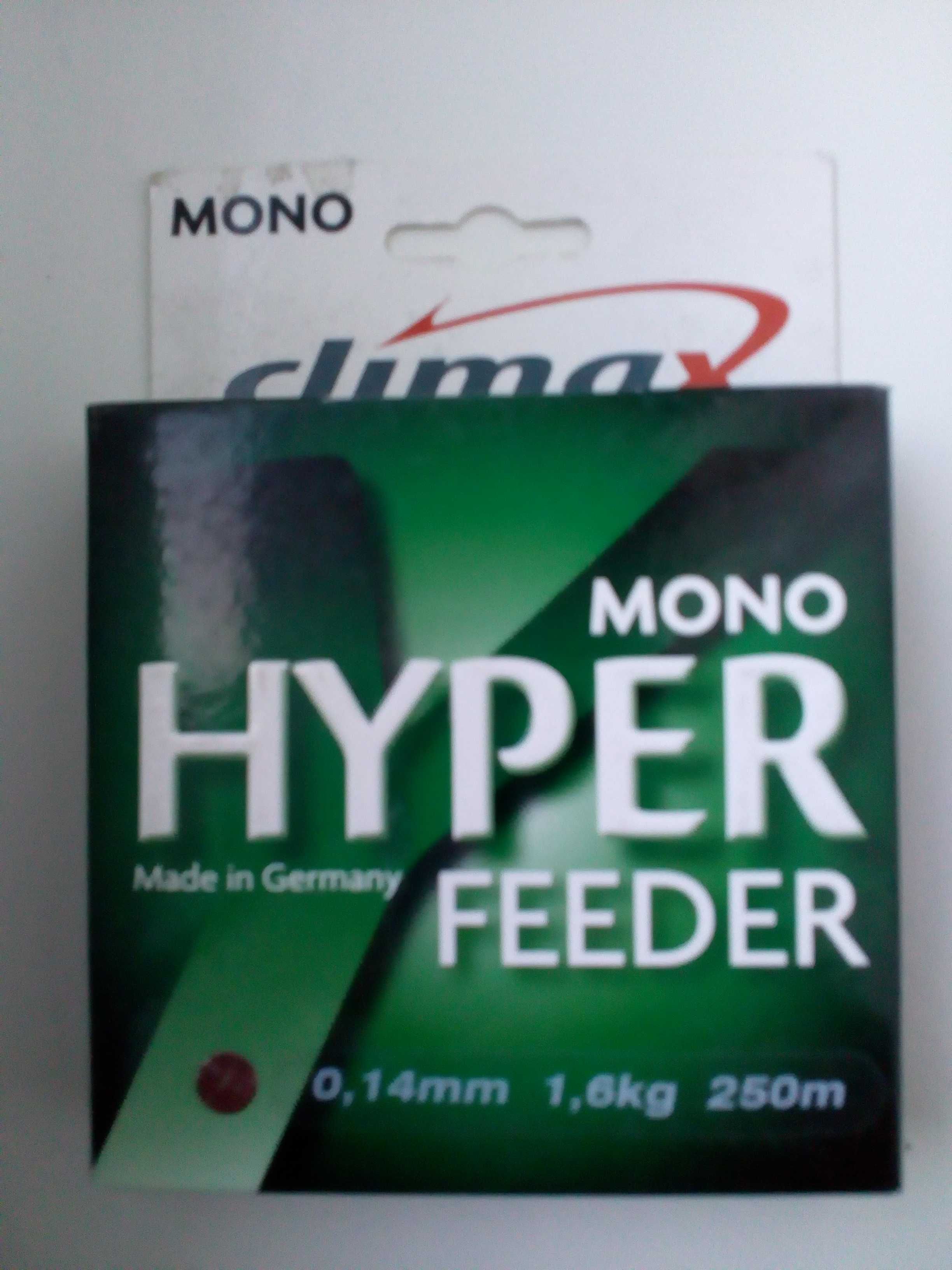 Żyłka zawodnicza Niemiecka. Climax Hyper Feeder 250m - 0.14mm