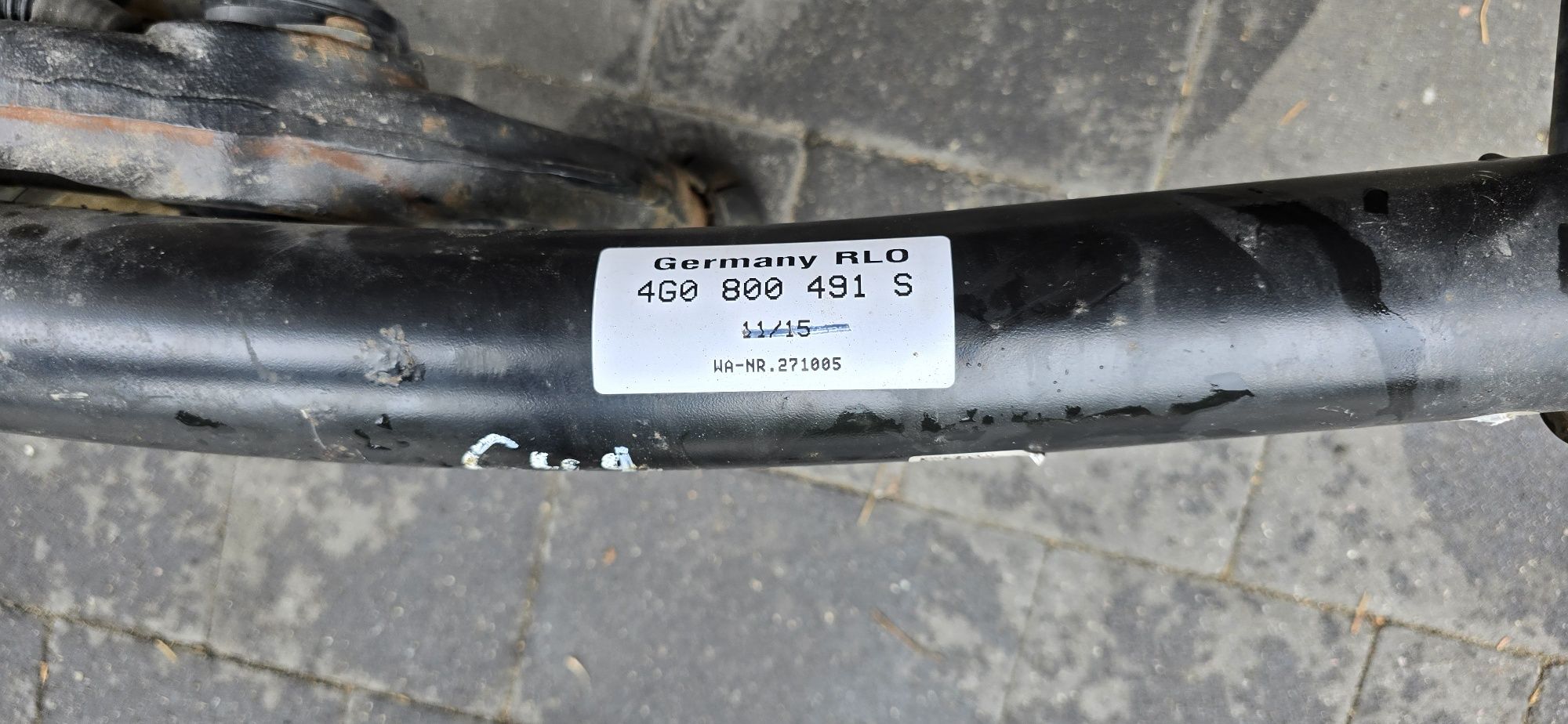 Hak holowniczy Audi A6 C7 elektrycznie składany
