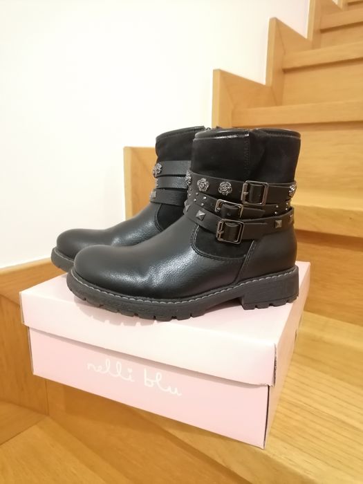 Kozaki, buty zimowe rozmiar 33 Nelli Blu z CCC