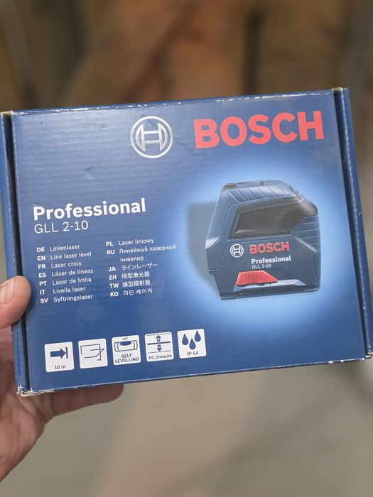 laser krzyżowy Bosch Professional GLL 2-10.