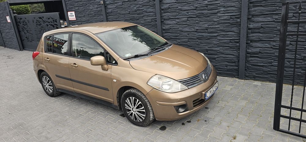 Nissan Tiida 2007r 1.6 GAZ Klima