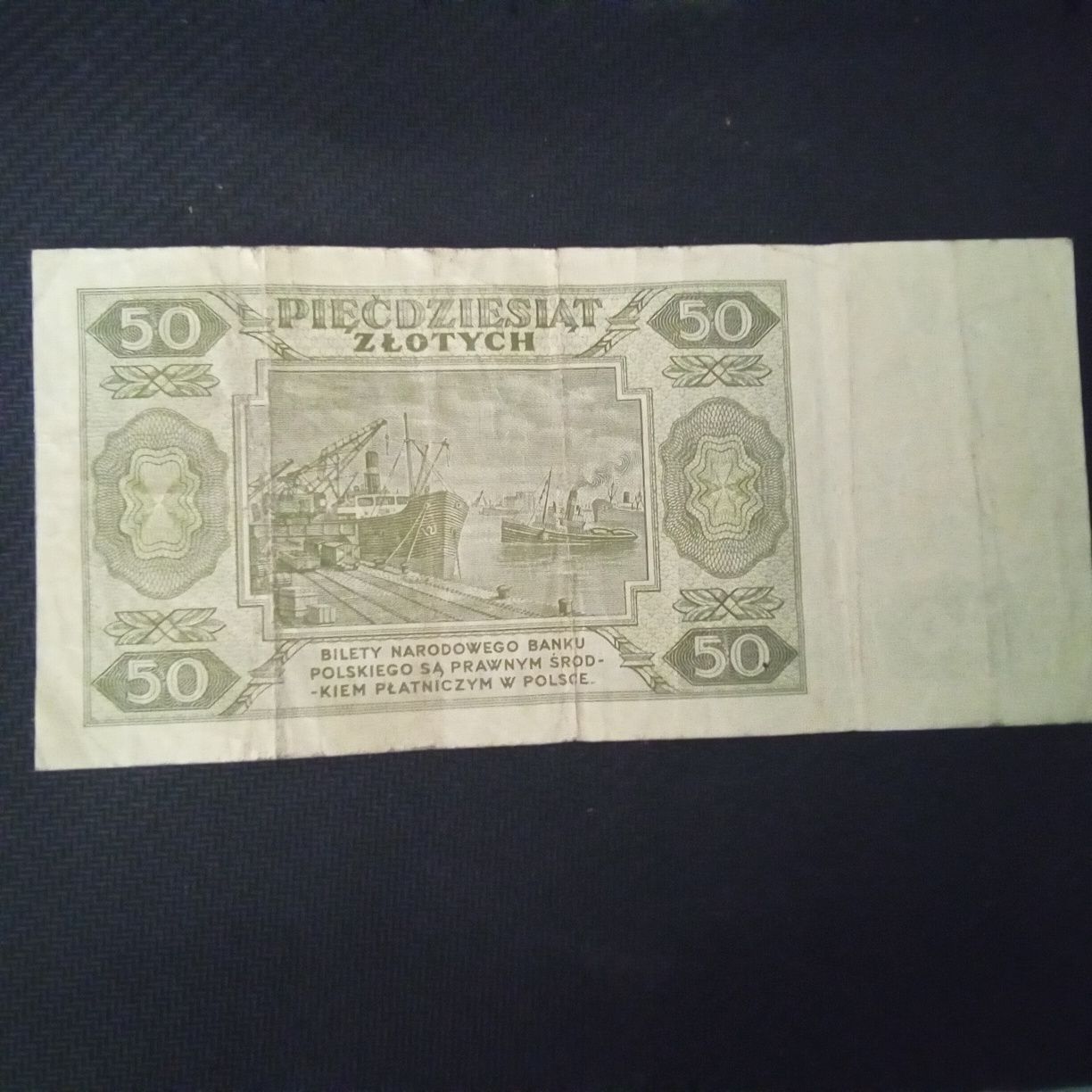 Banknot 50 zł 1948r seria EN
