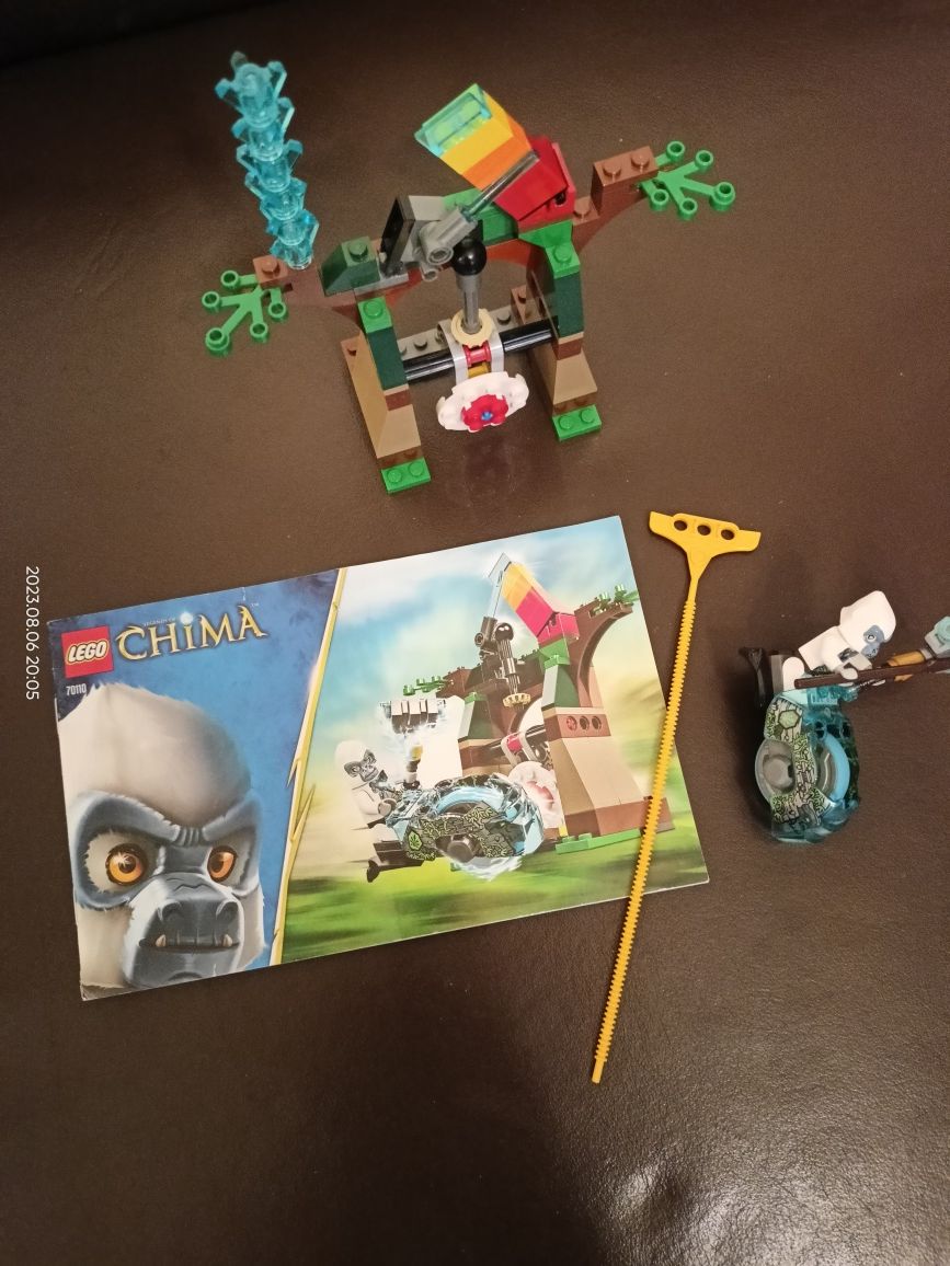 Zestaw LEGO Chima 70110 Cel na wieży instrukcja