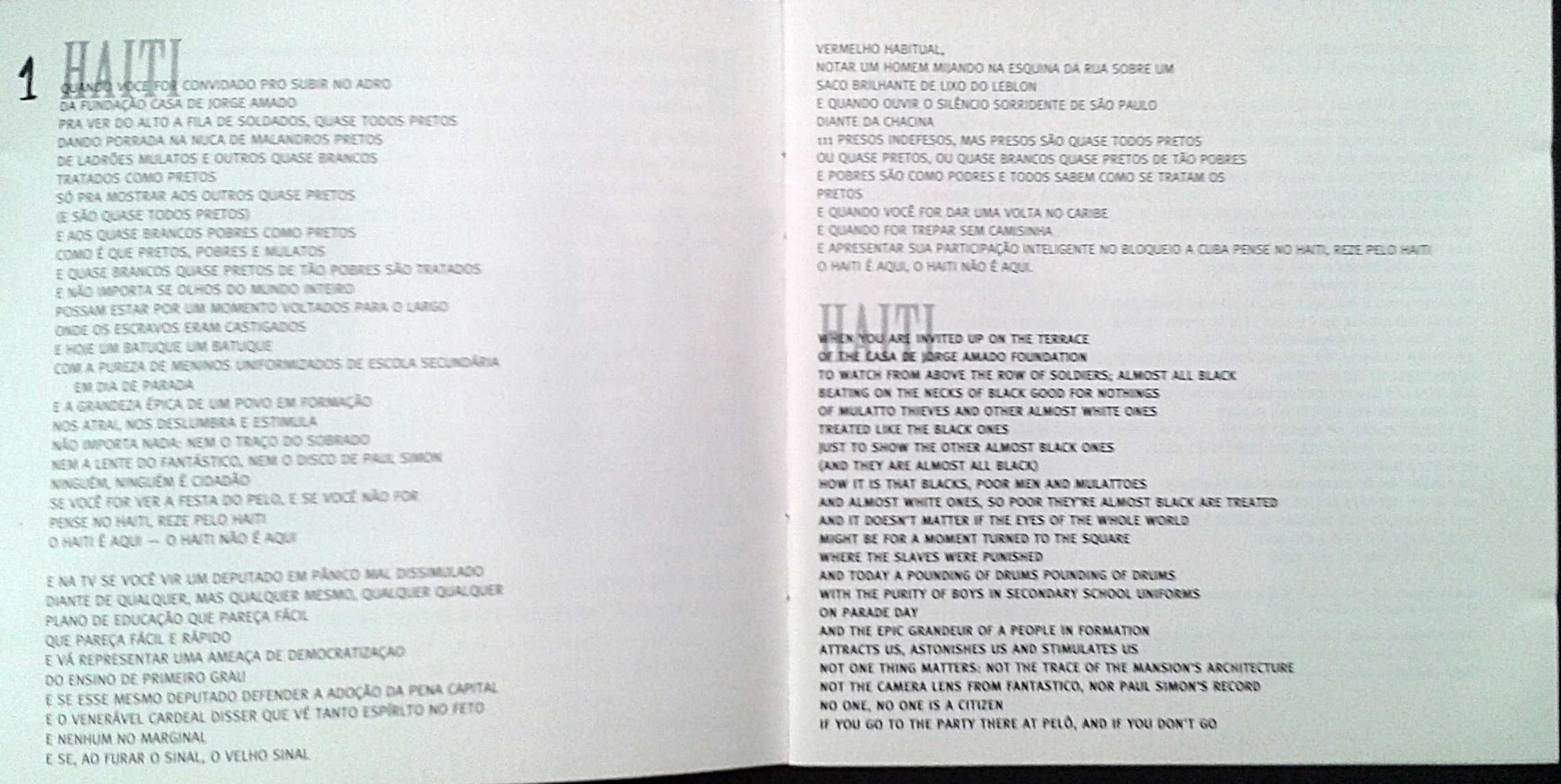 CD Caetano e Gil. Tropicália 25 50. Brasil. Inclui portes