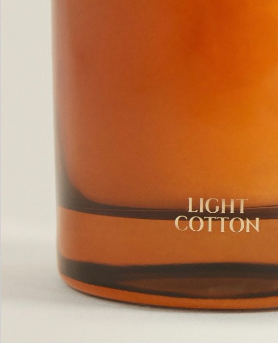 (200GR) Vela Aromática Light Cotton Zara Home