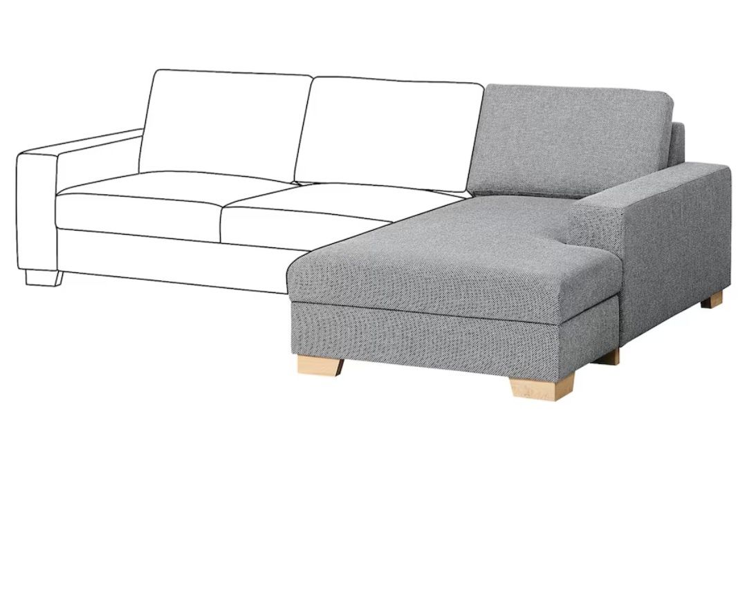 Nowa leżanka SORVALLEN z Ikea miękka i solidna "na lata"