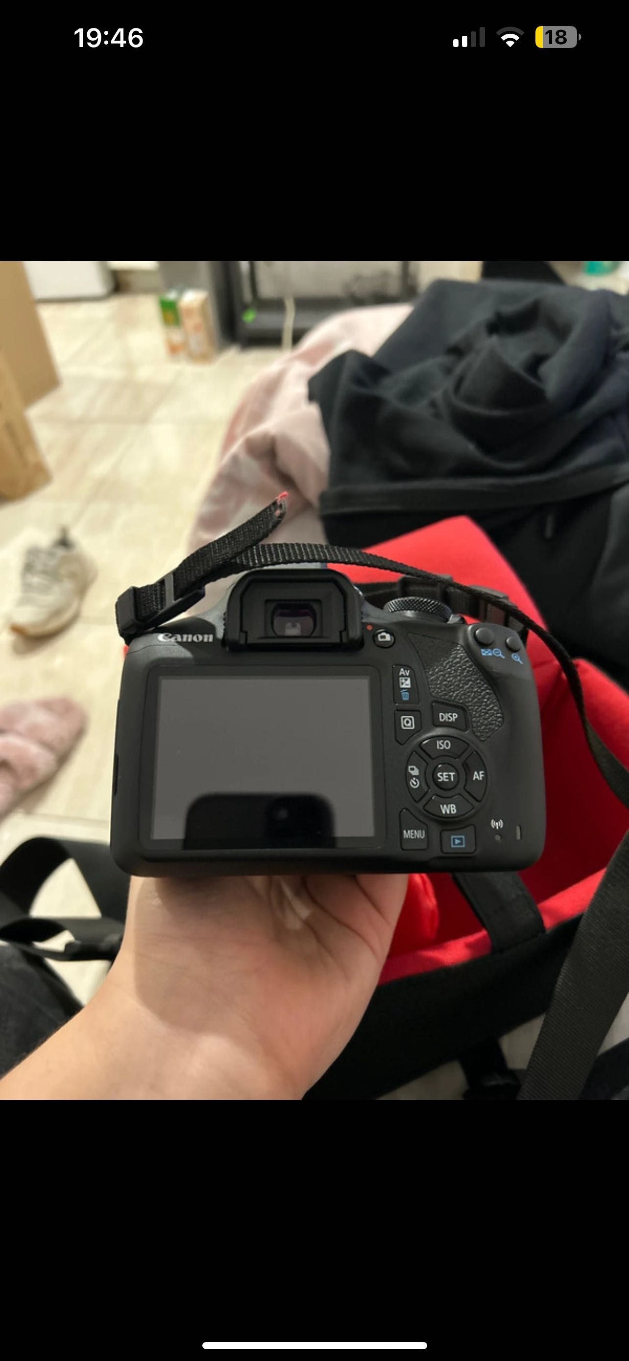 Máquina fotográfica canon