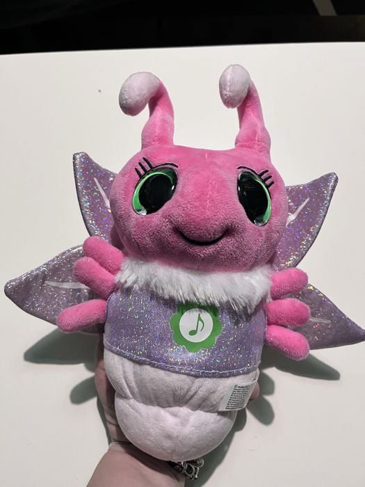 Дитяча інтерактивна м'яка іграшка Glowies – рожевий світлячок