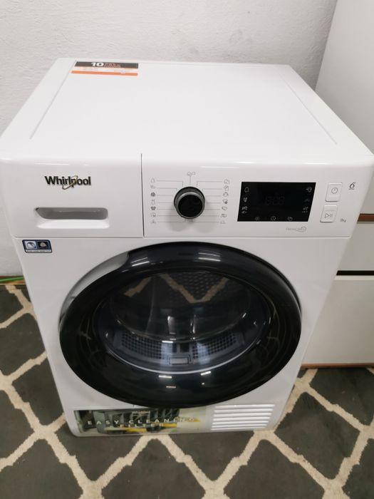 Suszarka Whirlpool 9kg 100% sprawna zadbana cicha
