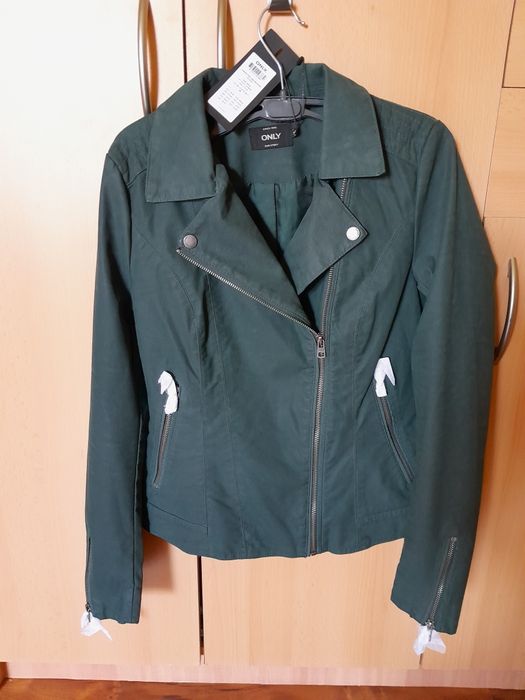 Ramoneska eko skóra  34-36 "ONLY"nowa.