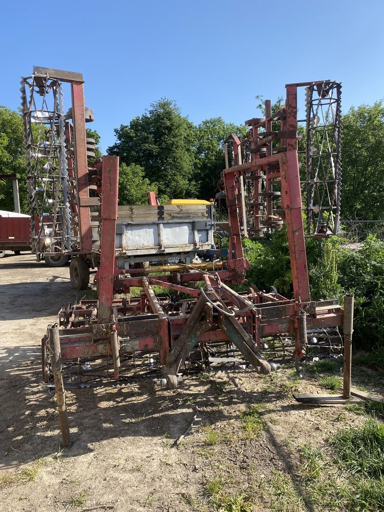 Польський передпосівний культиватор 6 м 3 м компактор kompaktor k600