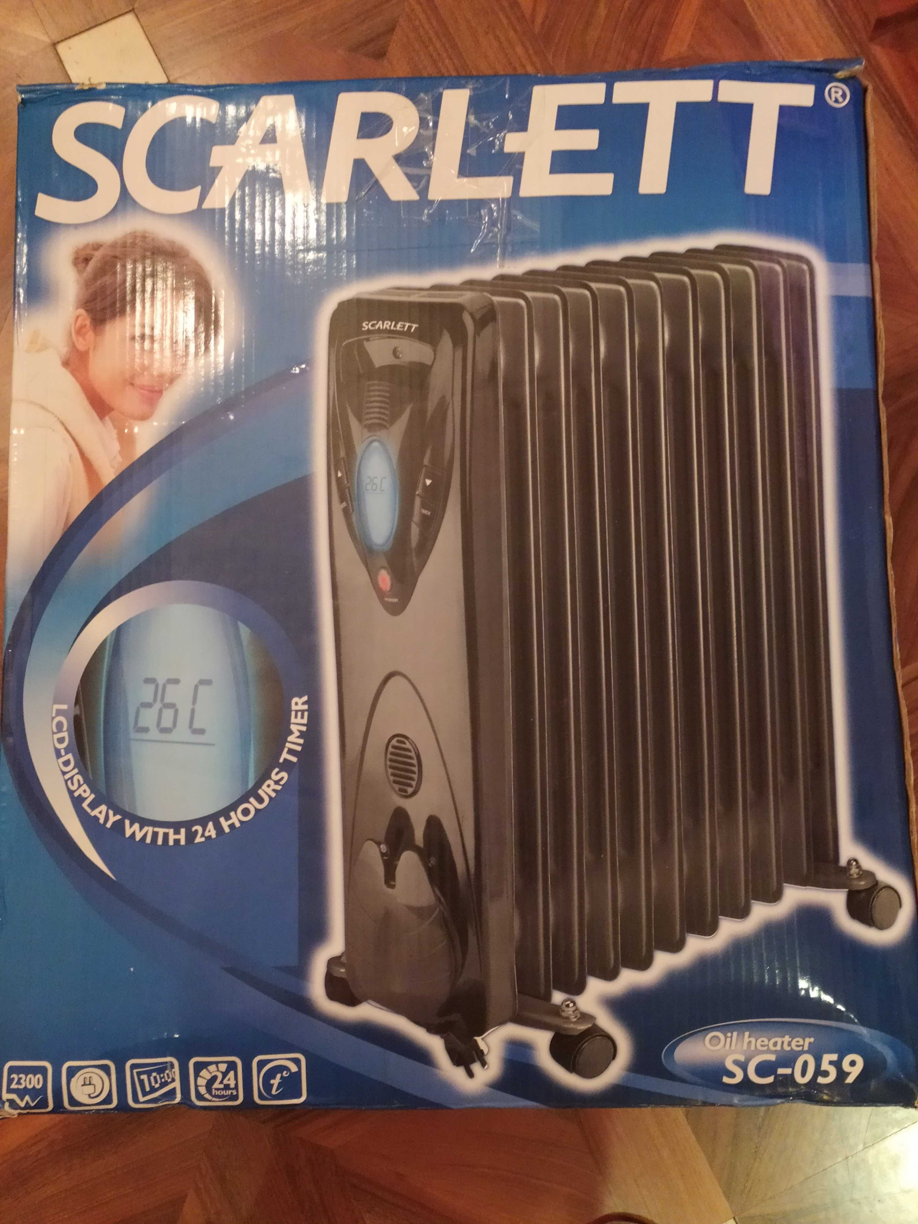 Обігривач масляний радіатор SCARLETT SC- 059.