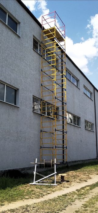 Аренда прокат лестниц стремянок вышки туры строит лесов бетономешалки