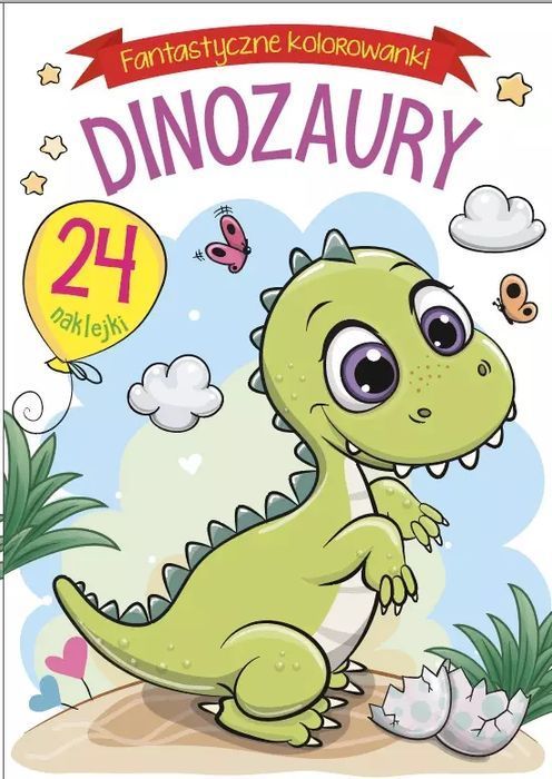 Fantastyczne kolorowanki. Dinozaury. Olesiejuk Sp. z o.o.