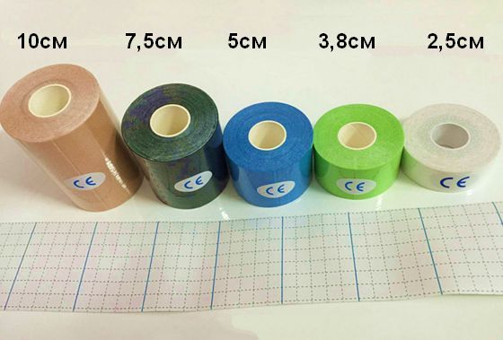 Kinesio Tape Кинезио тейп 5см х 5м Акція