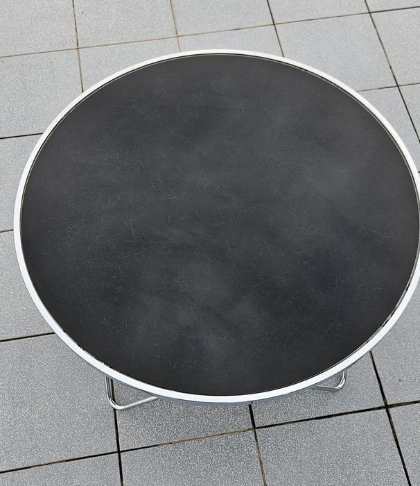 Stolik kawowy szkło i chrom