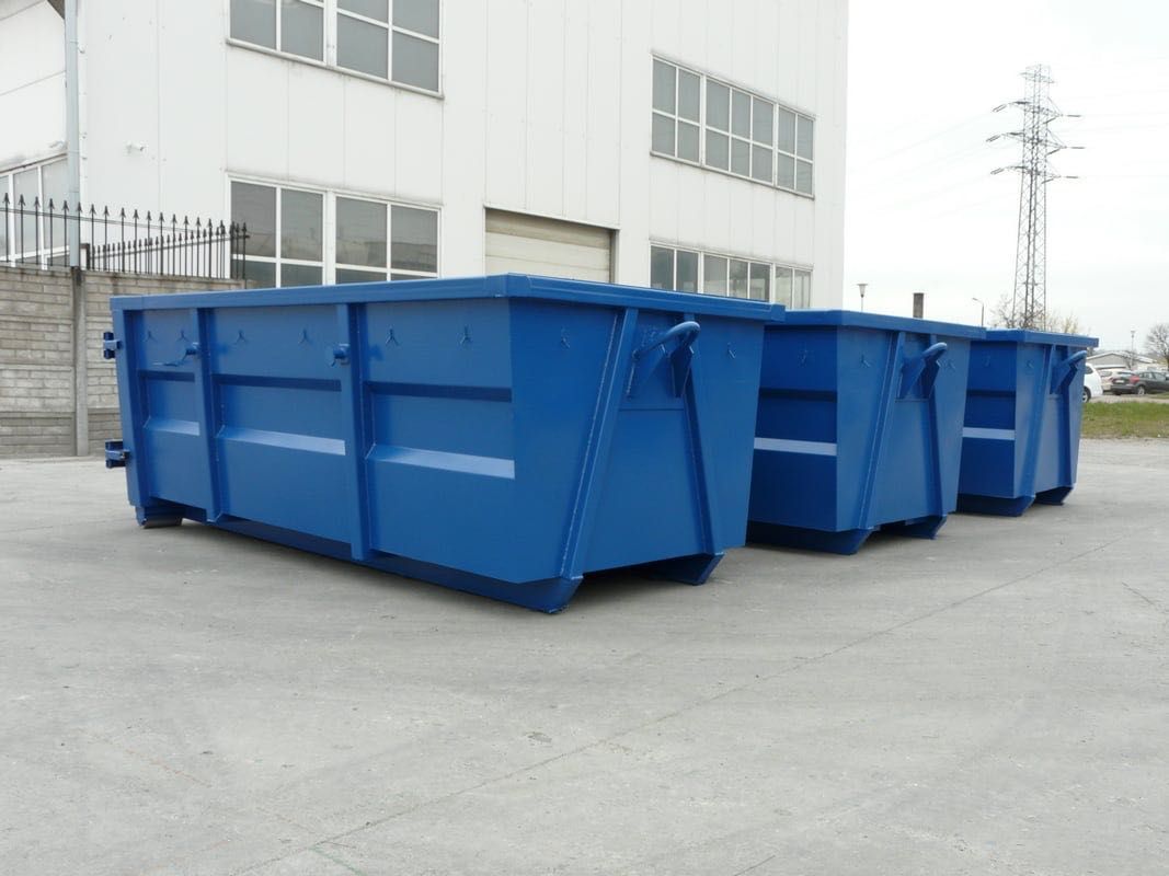 KP 7 kontener hakowy bramowy pojemnik na odpady