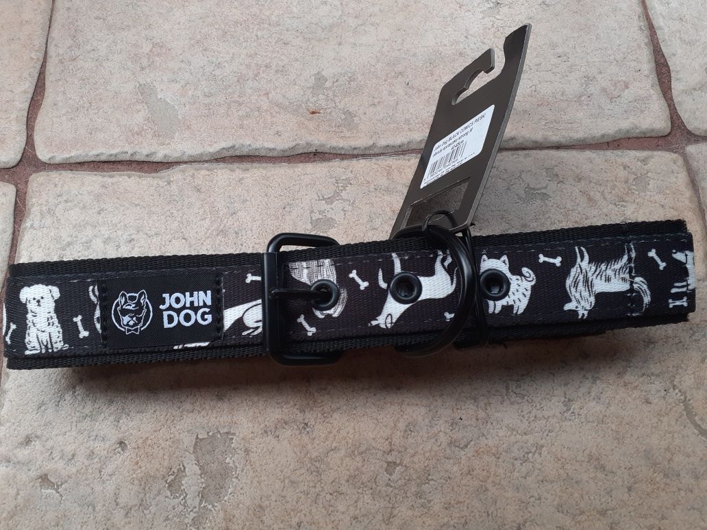 Obroża dla psa John Dog szerokość 4cm