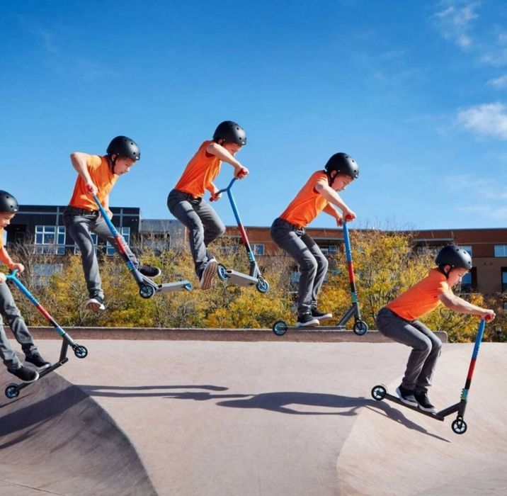 Трюковый самокат Maraton Ride Volo Silver T02