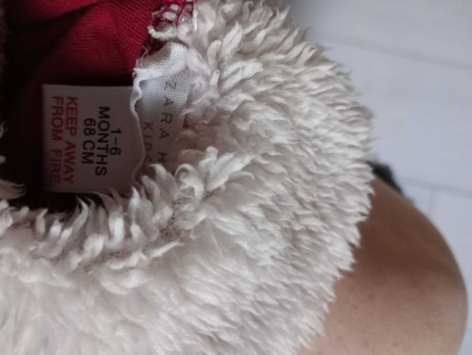 Strój pajacyk mikołaj Zara