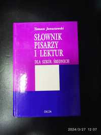 Słownik pisarzy i lektur dla szkół średnich Tomasz Januszewski