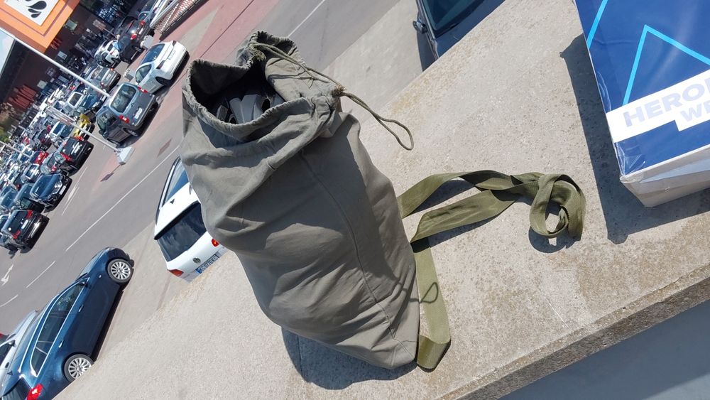 Компресіонний рюкзак армії Бундес оригінал WASHESACK OLIV 50 літрів