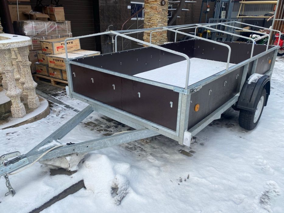 причеп оцинкований + фанера